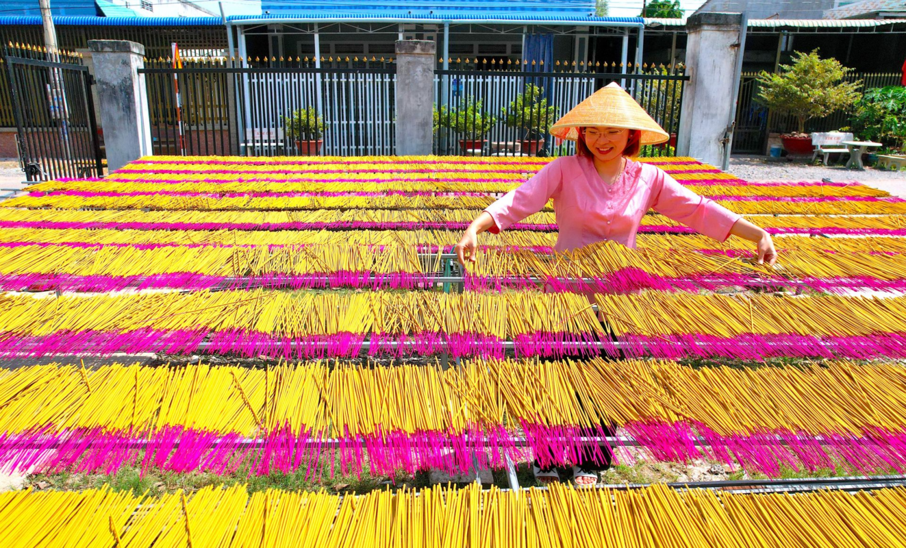 Làng Nhang Long Thành Bắc Tây Ninh vào vụ